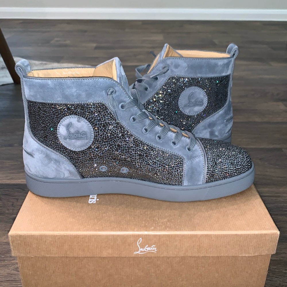 Christian Louboutin Louis Orlato Strass Sneakers